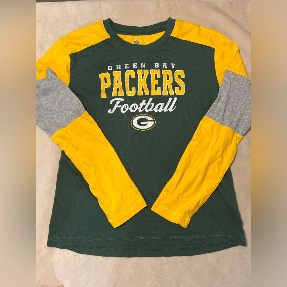 🔆 Bundle items 6 for $30 NFL Green Bay Packers Long Sleeve - Picture 2 of 4
